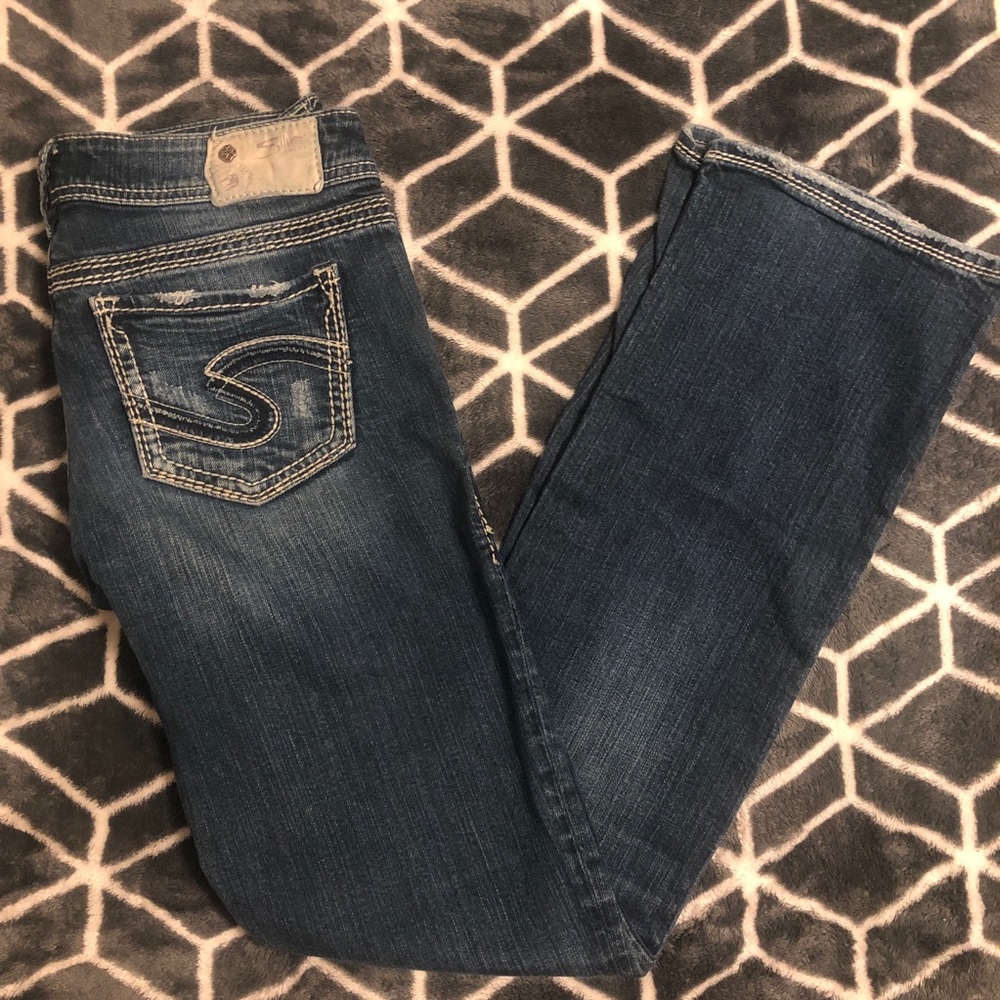 Suki Silver Jeans